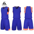 Pakyawan na disenyo ng iyong sariling sublimation basketball jersey set